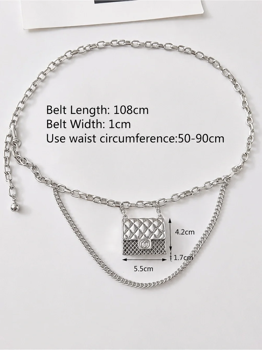 Vintage Style Mini Bag Chain Belt